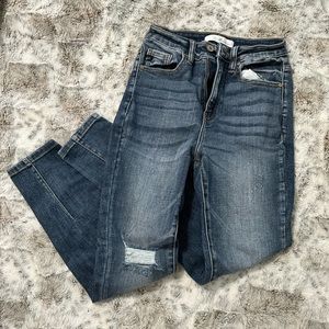 EUC Ripped Skinny Jeans